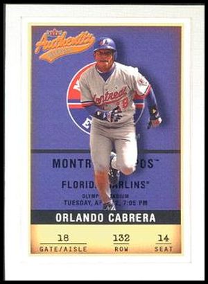132 Orlando Cabrera